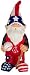 Boston Red Sox MLB Patriotic Garden Gnome (Quantity of 1)