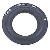 近代カメラマウントアダプタ　M42レンズ-EOSマウントボディアダプター【送料無料　最短発送可】