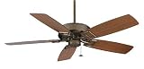 Fanimation Ceiling Fans TF300AZ Edgewood Fan - Median Aged Bronze Indoor Fan 50 Span