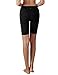 YOGARURU Women's Tummy Control Fitness Workout Running Yoga Shorts (S-3XL), Black, XL