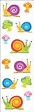 Cutie Snails Stickers by Mrs. Grossman's