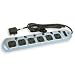 Lloytron 6 Gang switched surge protection Extension