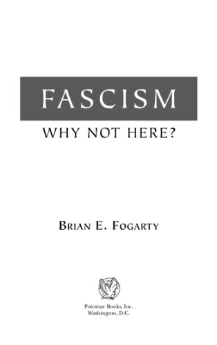 Fascism: Why Not Here?