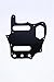 Allparts PG-0580-033 Black Pickguard for Jaguar