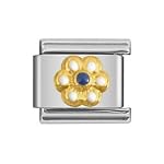 zoppini blue daisy charm
