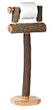 Hickory Free Standing Toilet Paper Holder