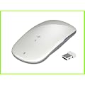 Souris Sans Fil Tactile avec Nano recepteur 2,4 Ghz pour Mac OS X et plus, Windows 7 / Vista / XP / 2000