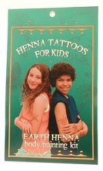 Buy Herbal Touch – Henna Tattoos for Kids – Earth Henna Body Painting Kit