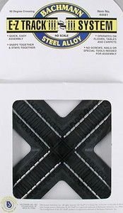 Bachmann Trains Snap-Fit E-Z Track 90 Degree Crossing
