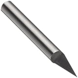 Onsrud Cutter 37-20 Solid Carbide Engraving Tool, Uncoated (Bright) Finish, 1 Flute, 0.040 Tip Diameter, 30 Degree, 1/4 Shank Diameter, 2 Overall Length (Pack of 1)