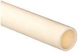 99% Alumina Ceramic Round Tube, 1/2" ID, 5/8" OD, 12" Length