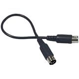 HOSA STANDARD MIDI CABLE - MIDI CABLE, 10ft. BLACK