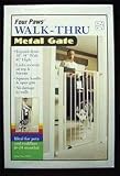 Four Paws Products Walk Thru Metal Gate 41 Inch - 57015
