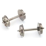 Bachmann Trains 36 Flat Back Wheel Sets (12 per card) by Bachmann