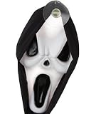 Halloween Lighted Glowing Mask Window Leecher
