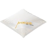 PREMIUM DE LUXE - Daunen Trösterchen Kissen - 40 x 40 - 100% Gänseflaum - 170 gr. -Deutsches Qualitätsprodukt - 975.20.007