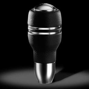 Momo Automatic Black Leather Shift Knob AUTOBK1