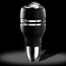 Momo Automatic Black Leather Shift Knob AUTOBK1