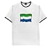 Sierra Leone Flag - Ringer T-Shirt
