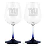 NFL New York Giants 12.75-Ounce Wine Glass Set