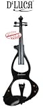DLuca Electric Black Viola Full Size VL-VI-BK