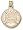 Fire Dept Maltese Cross 5/8