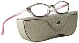 Cinzia Tattle Tale Reader - Grey/Pink - Strength +1.0