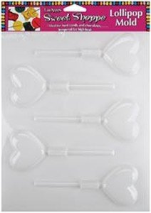Candy Making Molds-Heart Lollipop