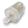 Softalk- LLC SOF1500 Twisstop Phone Cord- Clear