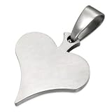 Stainless Steel Heart Pendant
