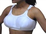 female breast protection in lycra with foam cups inside