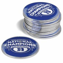 Duke Blue Devils 2010 National Champions Golf Ball Marker Pack)