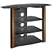 Bell'O AVSC2122 Flat Panel Audio Video System with Real Wood Trim (Black)