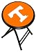 University of Tennessee Volunteers Folding Bar Stool