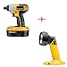 DEWALT DC825KB 18V Compact Cordless Impact Driver + DW908 with Hardman tool bag AT87001