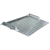 Aluminum Hand Truck & Cart Ramp 18 L X 20 W 500 Lb. Capacity