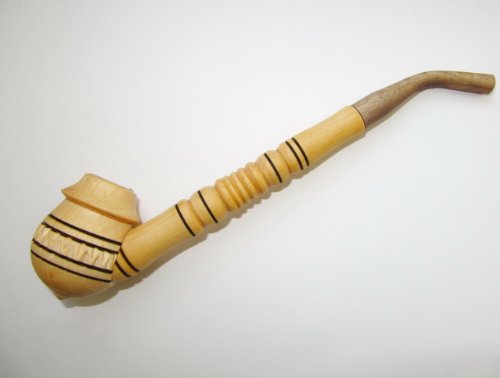 Awesome wooden Hand Carved Tobacco Smoking Pipe Pipes