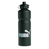 PUMA Trinkflasche Plastic, BLACK-WHITE
