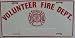 LP - 338 Volunteer Fire Department License Plate - 299
