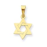 14k Star of David Pendant
