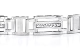 14K White Gold 1.00ct. Diamond Bracelet