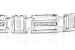 14K White Gold 1.00ct. Diamond Bracelet