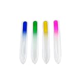 Best Price Crystal Glass Nail File 5.5 Inches (5 Pieces), Color Varies