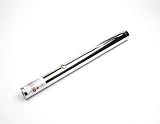 Green Laser Pen Astronomy Grade for Military, Lecturers and Law Enforcement with Double Bonus Micro L.E.D. Flashlight keychain and Blue Microfiber Optical Cloth