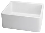 Belle Fort BFF3KITWH Apron Front Fireclay All Kitchen Sink,