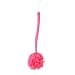 Bestrice 18in Long Handle Bath Body Back Brush Shower Nylon Mesh Scrubber Loofah Sponge Large Head (rose red)
