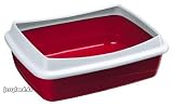 Ferplast Cat Litter Tray Plastic Coloured With Rim