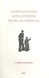 Constatations & billevesées de Mr. McWhirter