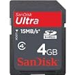 SanDisk Ultra II SDHC 4GB SD Memory Card (SDSDRH-004G-A11, US Retail Package)