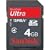 SanDisk Ultra II SDHC 4GB SD Memory Card (SDSDRH-004G-A11, US Retail Package)